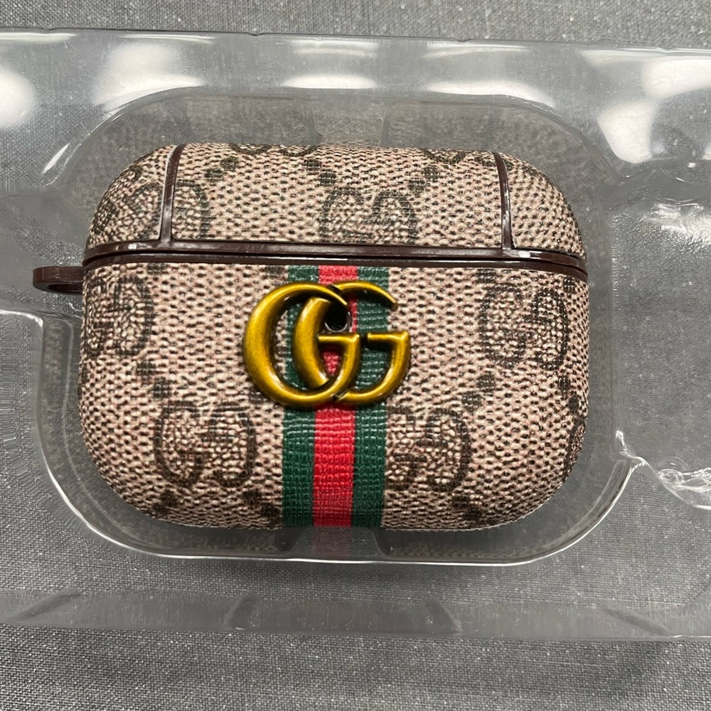 Leather luxury AirPods pro case